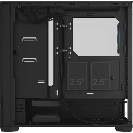 Fractal Design Pop Air RGB Midi-Tower-Gehäuse (schwarz | 2x USB-A | RGB | gehärtetes Glas)
