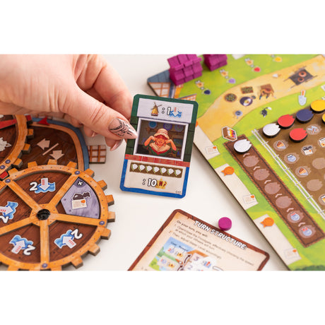 Asmodee windmill valley bordspel (nederlands, 1 - 4 spelers, 45 - 90 minuten, vanaf 13 jaar)