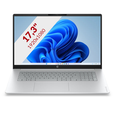Hp omnibook 3 laptop 17-dp0050ndx (e10ksea) 17.3 (grijs zilver | ryzen 5 7520u | radeon 610m | 8 gb | 512 gb ssd)