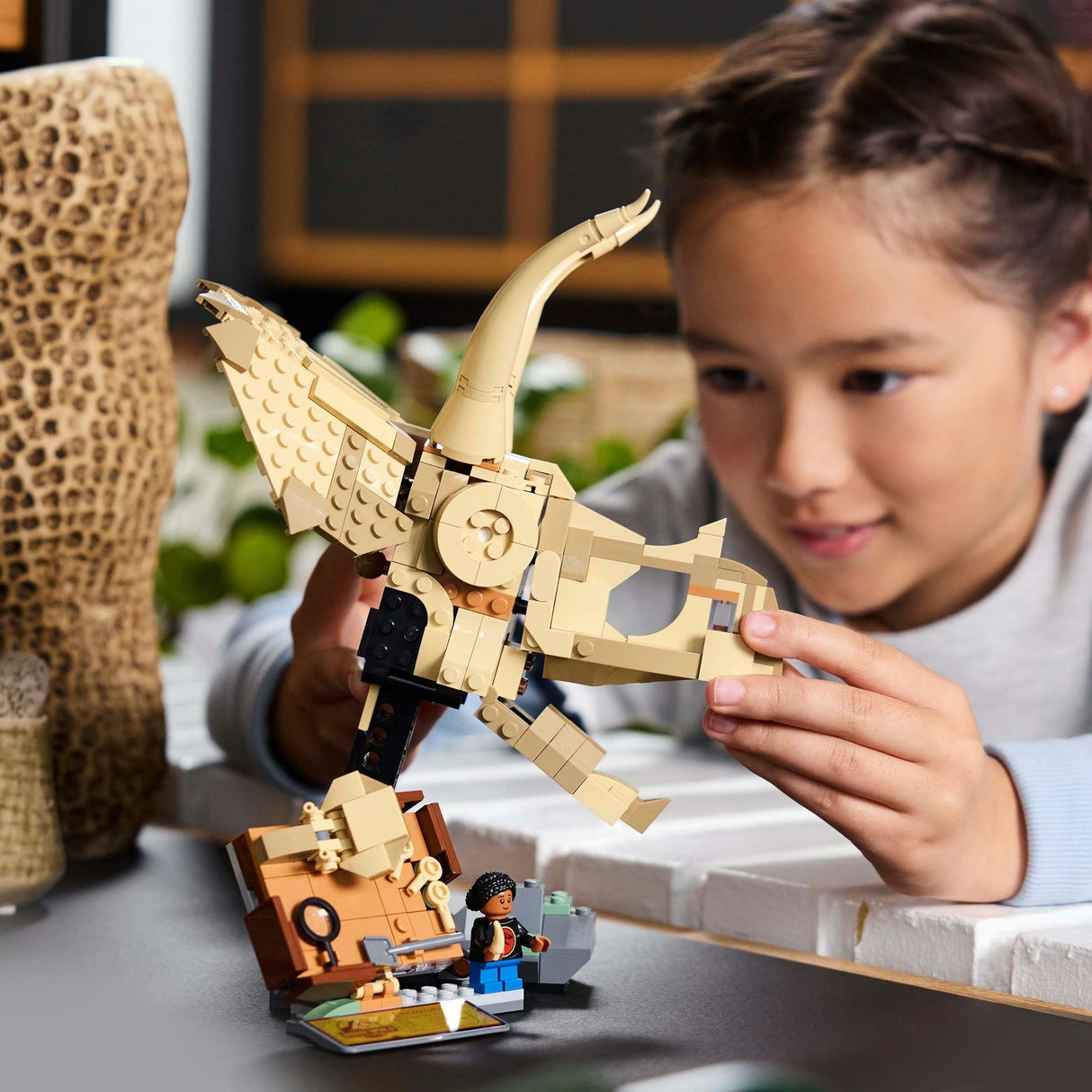 Lego Jurassic World 76969 Dinosaurierfossilien: Triceratops-Schädel