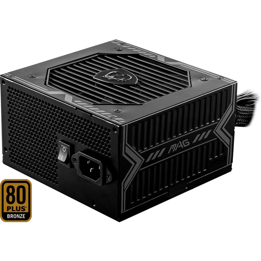 MSI Mag A650BN Modulares 650-Watt-Netzteil (Schwarz, 2x PCIe)