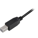 Sharkoon USB-A 2.0 > USB-B Kabel (schwarz, 2 Meter)