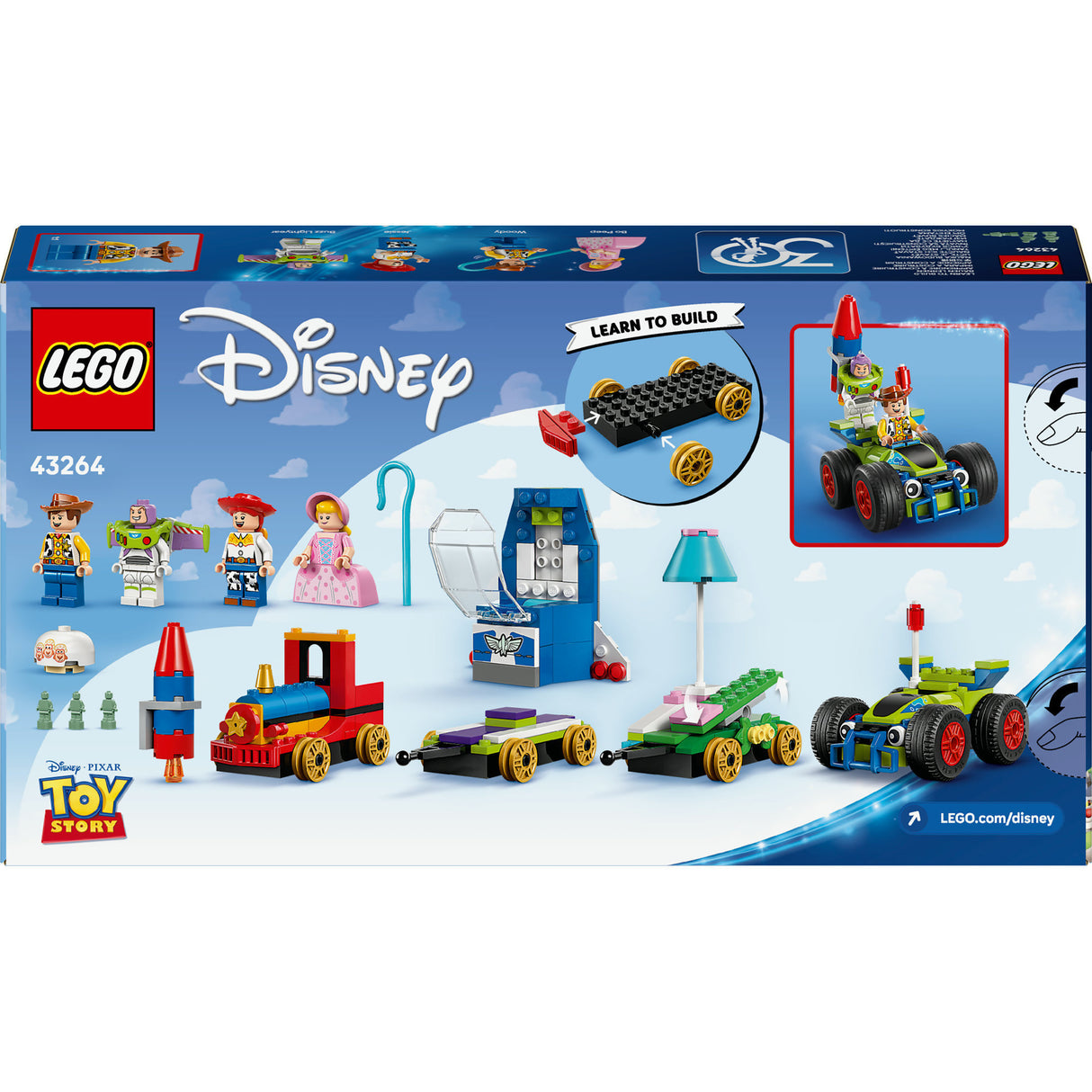 Lego Disney 43264 Toy Story Celebration Train RC-Auto