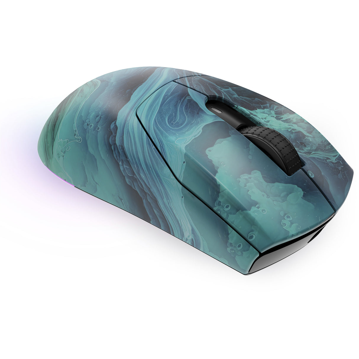 Sharkoon SGM25W Gaming-Maus (Türkisblau, 12.000 dpi, RGB-LEDs)
