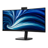Philips 34b2u3600ch 34 curved ultrawide monitor (zwart, 2x hdmi, displayport, 3x usb-a, usb-b, usb-c, rj-45)