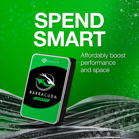 Seagate barracuda 8 tb harde schijf (st8000dm004, sata 600)