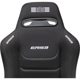 Next Level Racing ERS3 Elite Liegesitz – Stoff Simaero Mesh Edition Rennstuhl (schwarz)