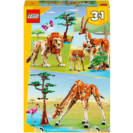 Lego Creator 3in1 Safaritiere – 31150