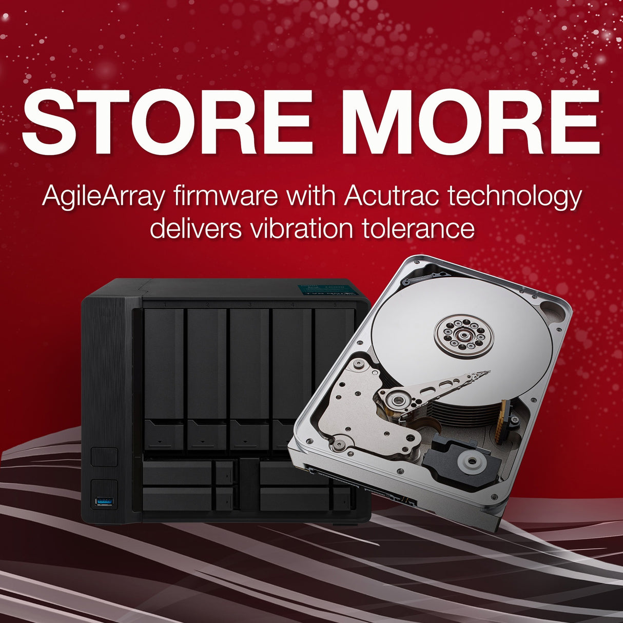Seagate ironwolf 8 tb harde schijf (st8000vn004, sata 600, 24 7)