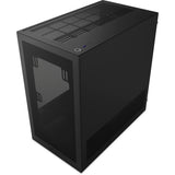 Nzxt h3 flow Midi-Tower-Gehäuse (schwarz (matt) | 1x USB-A | 1x USB-C | gehärtetes Glas)