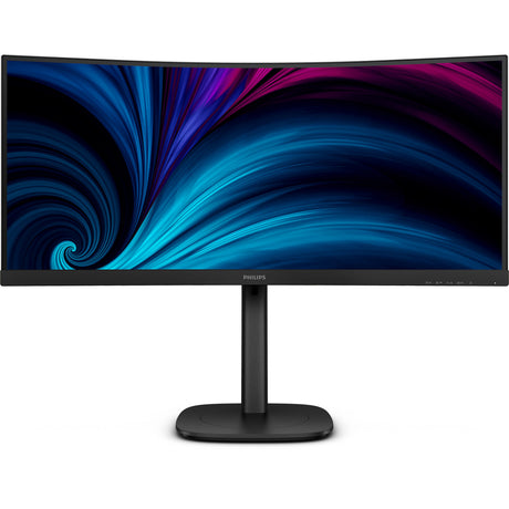 Philips 34b2u3600c 34 gebogener Ultrawide-Monitor (schwarz, HDMI, Display-Port, 4x USB-A, USB-B, USB-C, RJ-45)