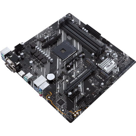 Asus Prime B550M-K Sockel AM4 Mainboard (schwarz und weiß, RAID, GB-LAN, Sound, µATX)