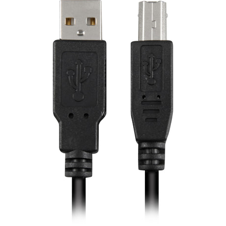 Sharkoon USB-A 2.0 > USB-B Kabel (schwarz, 5 Meter)