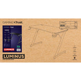 Vertrauen Sie dem GXT 709 Luminus RGB-Gaming-Schreibtisch