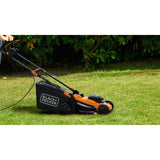 Black+decker grasmaaier 34cm maaibreedte 1400w bemwp340-qs