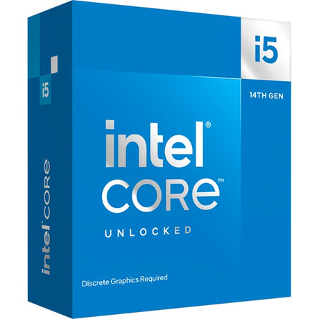 Intel® Core i5-14600kf, 3,5 GHz (5,3 GHz Turbo-Boost), Sockel 1700-Prozessor (Raptor Lake-S, entsperrt, verpackt)