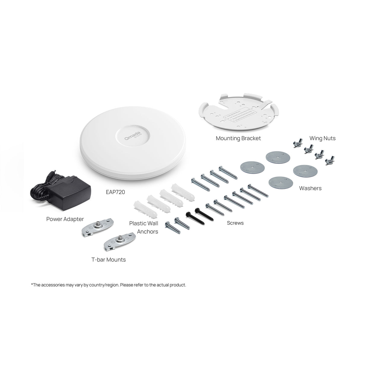 Tp-link omada eap720 be3600 wi-fi 7 access point (wit)