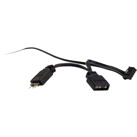 Inter-Tech Argus RS-141 RGB-Gehäuselüfter (schwarz, 140 x 140 x 25 mm, PWM)