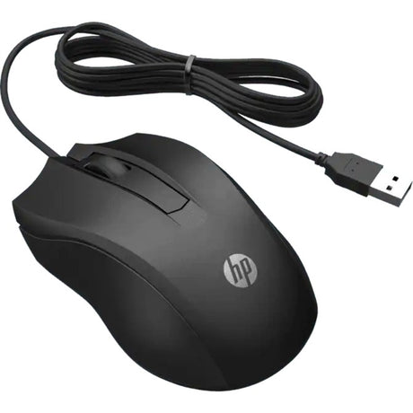 Hp 100 muis (zwart, 1600dpi)