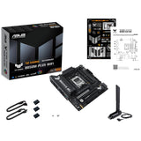 Asus Tuf Gaming B850M-Plus Wi-Fi Sockel AM5 Motherboard (2,5 GB-LAN, Wi-Fi 6e, BT, Sound, µATX)