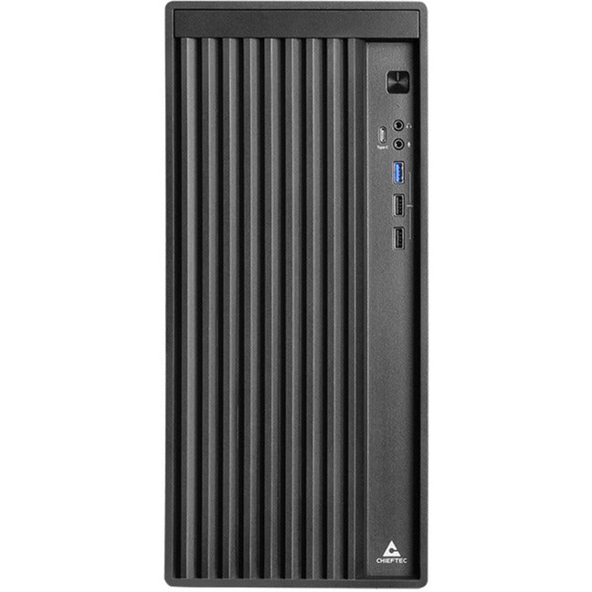 Chieftec uni bs-20b-op Mini-Tower-Gehäuse (schwarz | 3x USB-A | 1x USB-C)