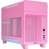 Thermaltake tr100 bubble pink mini tower behuizing (pink | 2x usb-a | 1x usb-c)