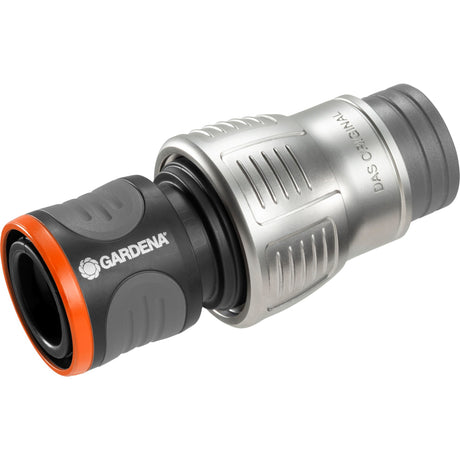 Gardena Premium-Schlauchverbinder 19 mm (3 4) (grau silber, 18256-20)
