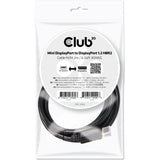 Club 3D Mini DisplayPort - DisplayPort 1.2 Kabel (schwarz, 2 Meter)