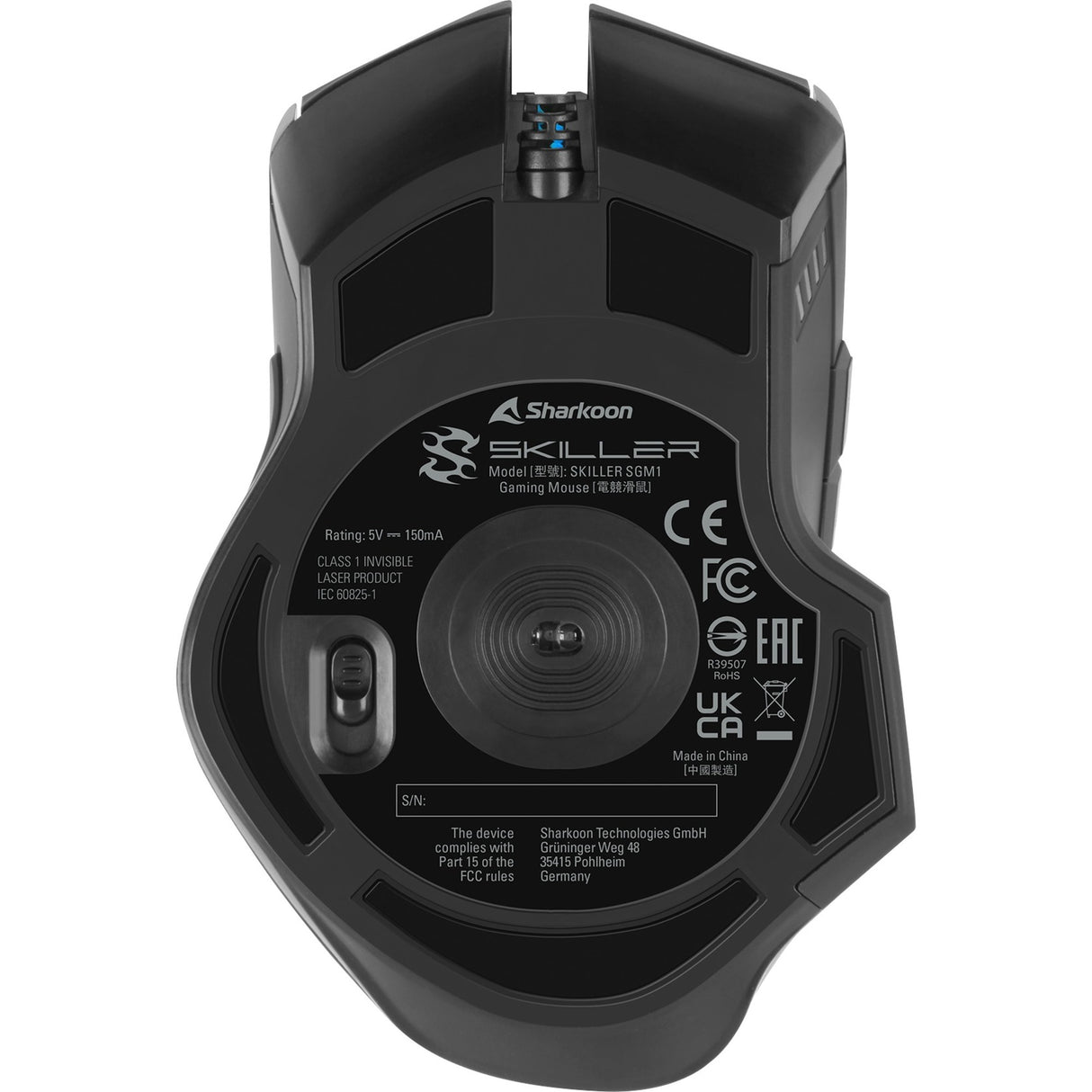 Sharkoon Sharkoon Skiller SGM1 RGB Gaming Muis
