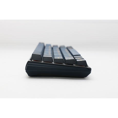 Mechanische Gaming-Tastatur Ducky One 3 Pro Mini RGB (Schwarz, US-Layout (QWERTZ), Cherry MX2A Braun, 60 %, RGB-LED, Double-Shot-PBT, Quack-Mechanik, Hot-Swap)