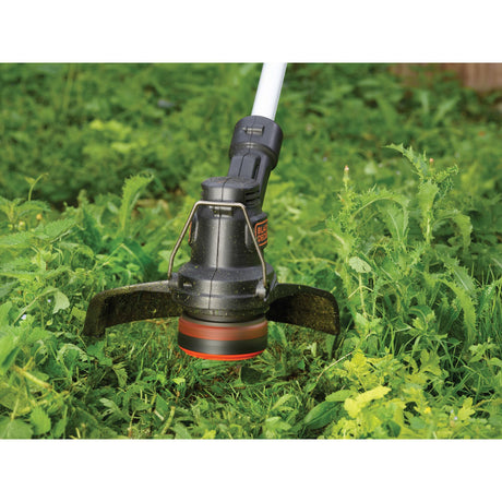 Black+Decker st1823b-xj 18 V AFS Rasentrimmer 25 cm (orange schwarz, Akku und Ladegerät nicht im Lieferumfang enthalten)