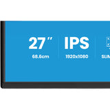 Iiyama Prolite xb2792hsu-b1 27 Monitor (Schwarz (matt), HDMI, Display Port, 2x USB-A, USB-B, 120 Hz)