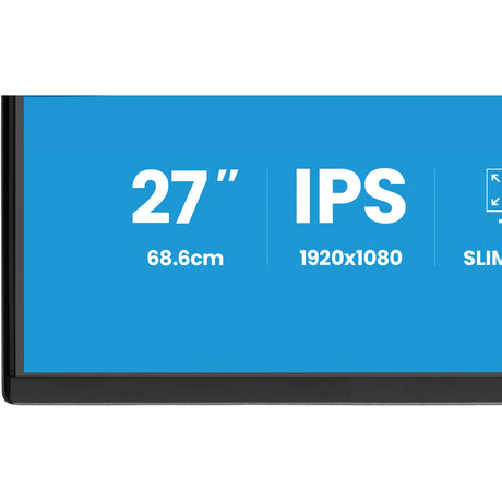 Iiyama Prolite xb2792hsu-b1 27 Monitor (Schwarz (matt), HDMI, Display Port, 2x USB-A, USB-B, 120 Hz)