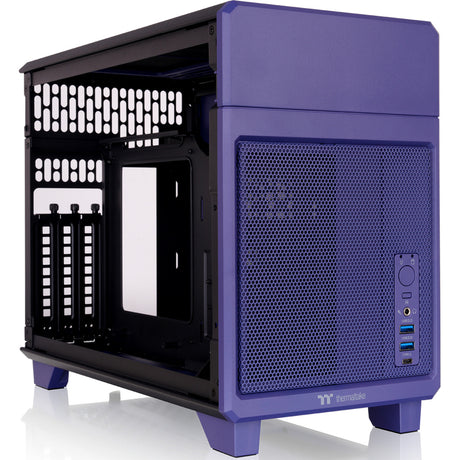 Thermaltake TR100 Future Dusk Mini-Tower-Gehäuse (lila | 2x USB-A | 1x USB-C)