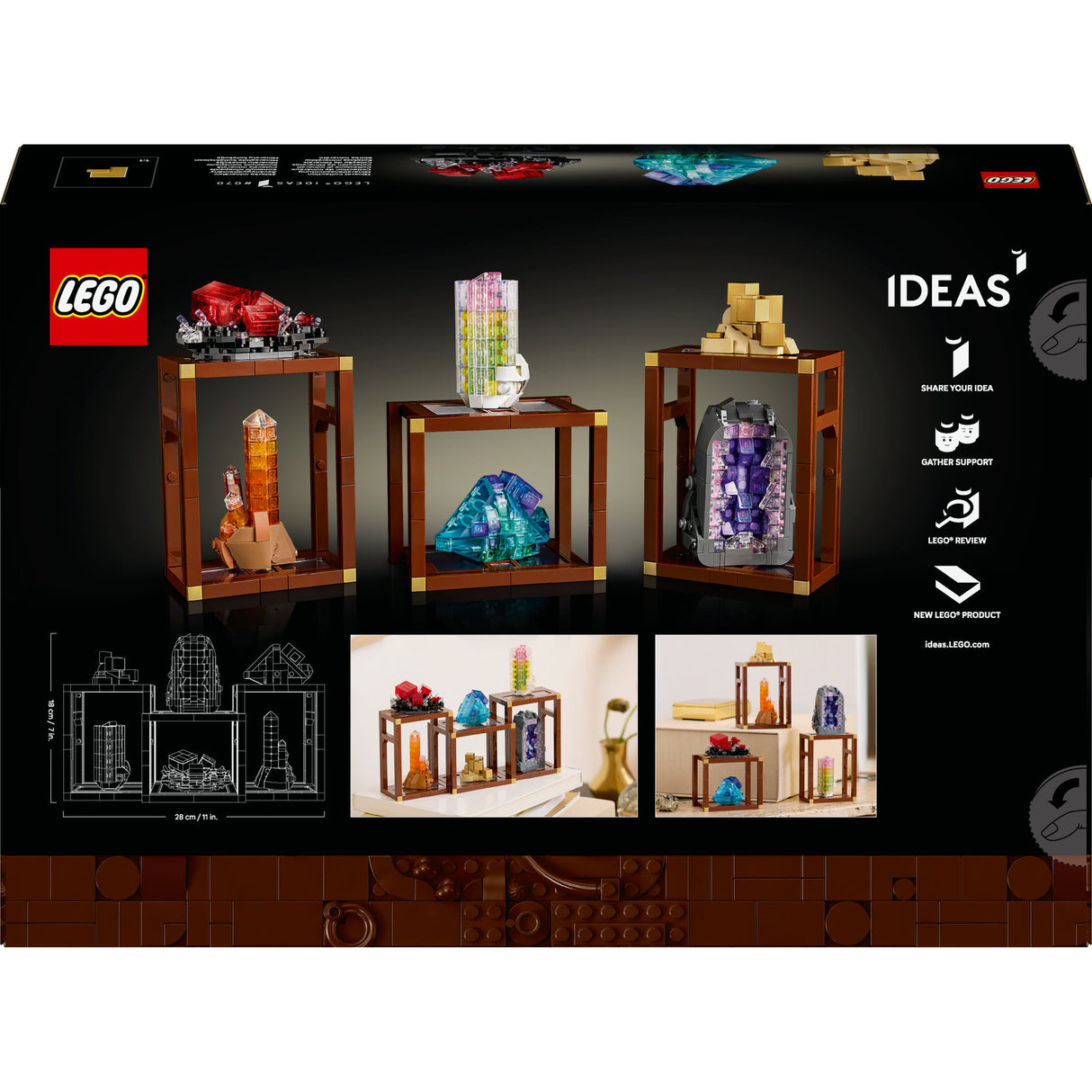 Lego Ideas Mineralien-Sammelset – 21362