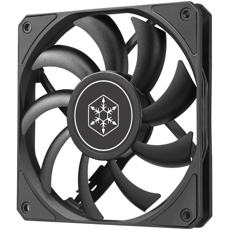 Silverstone Air Slimmer 120 Gehäuselüfter (schwarz, 120 x 15 x 120 mm, PWM)