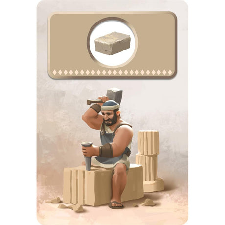 Asmodee 7 Wunder: Architekten-Brettspiel (Niederländisch, 2 - 7 Spieler, 25 Minuten, ab 8 Jahren)