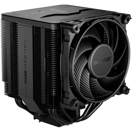 Ruhig sein! Dark Rock Pro 5 CPU-Kühler (schwarz, 4-Pin-PWM-Lüfteranschluss)