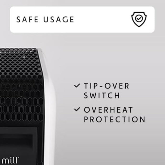 Mühle sanfte Luft WiFi Ölkühler Oil2000wifi3 schwarz