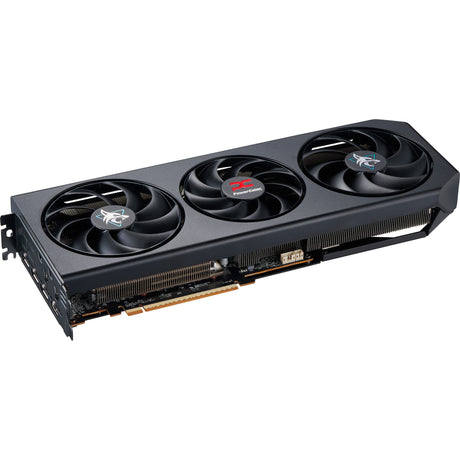 Powercolor Radeon RX 9070 Gre Hellhound 12GB GDDR6 Grafikkarte (schwarz, RDNA4, 3x Display Port, 1x HDMI 2.1)