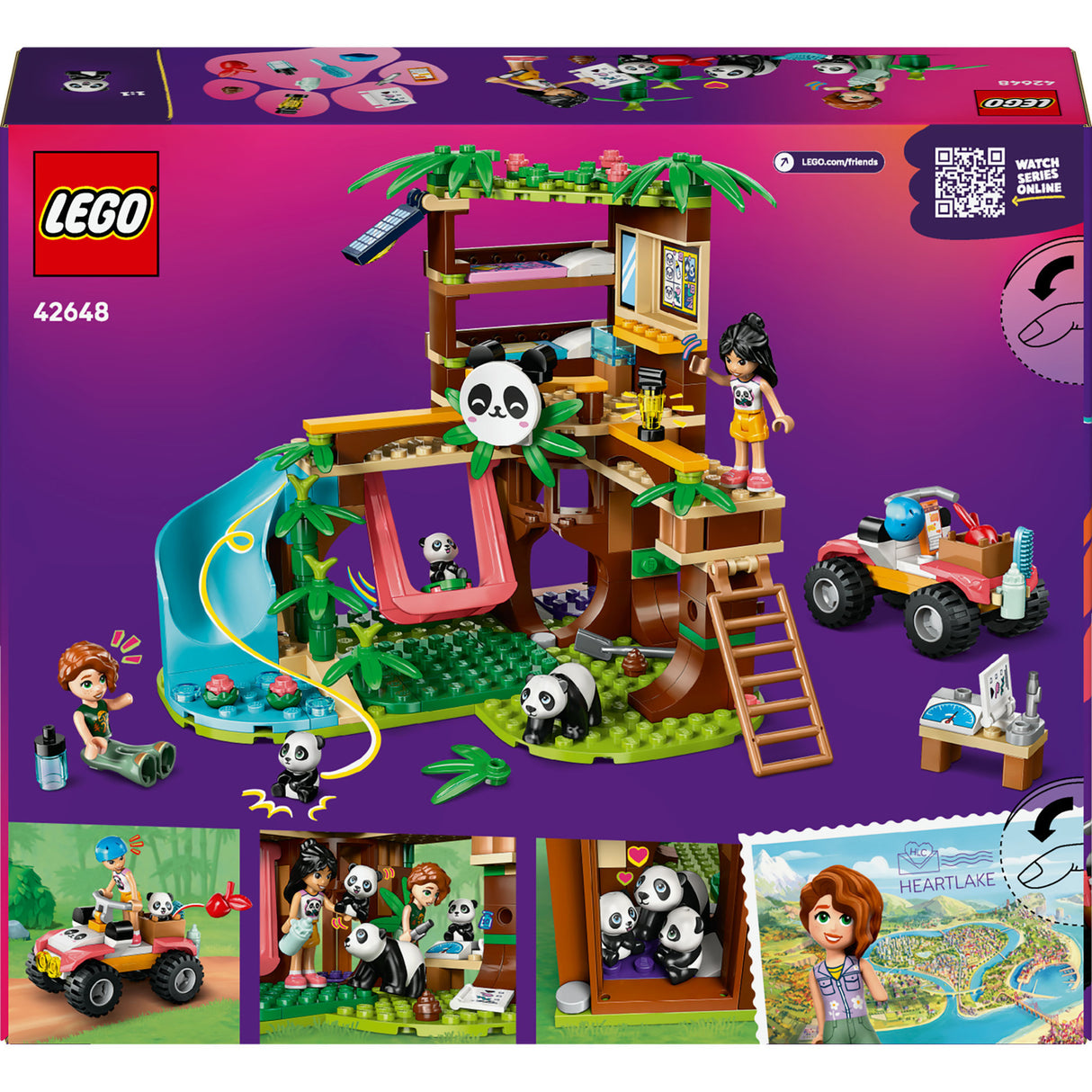Lego Friends 42648 Das Panda-Tierheim