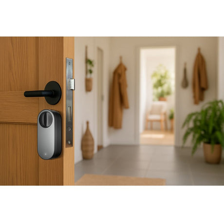 Aqara Smart Lock U200 Lite Kit elektronisches Türschloss (schwarz, Materie über Thread, Bluetooth 5.1, NFC)