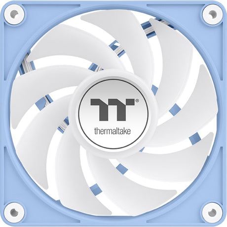 Thermaltake CT120 EX Reverse Argb Sync PC-Lüfter Hydrangea Blue (3-Lüfter-Pack) Gehäuselüfter (hellblau, 3 Stück, 120 x 120 x 25 mm, PWM)