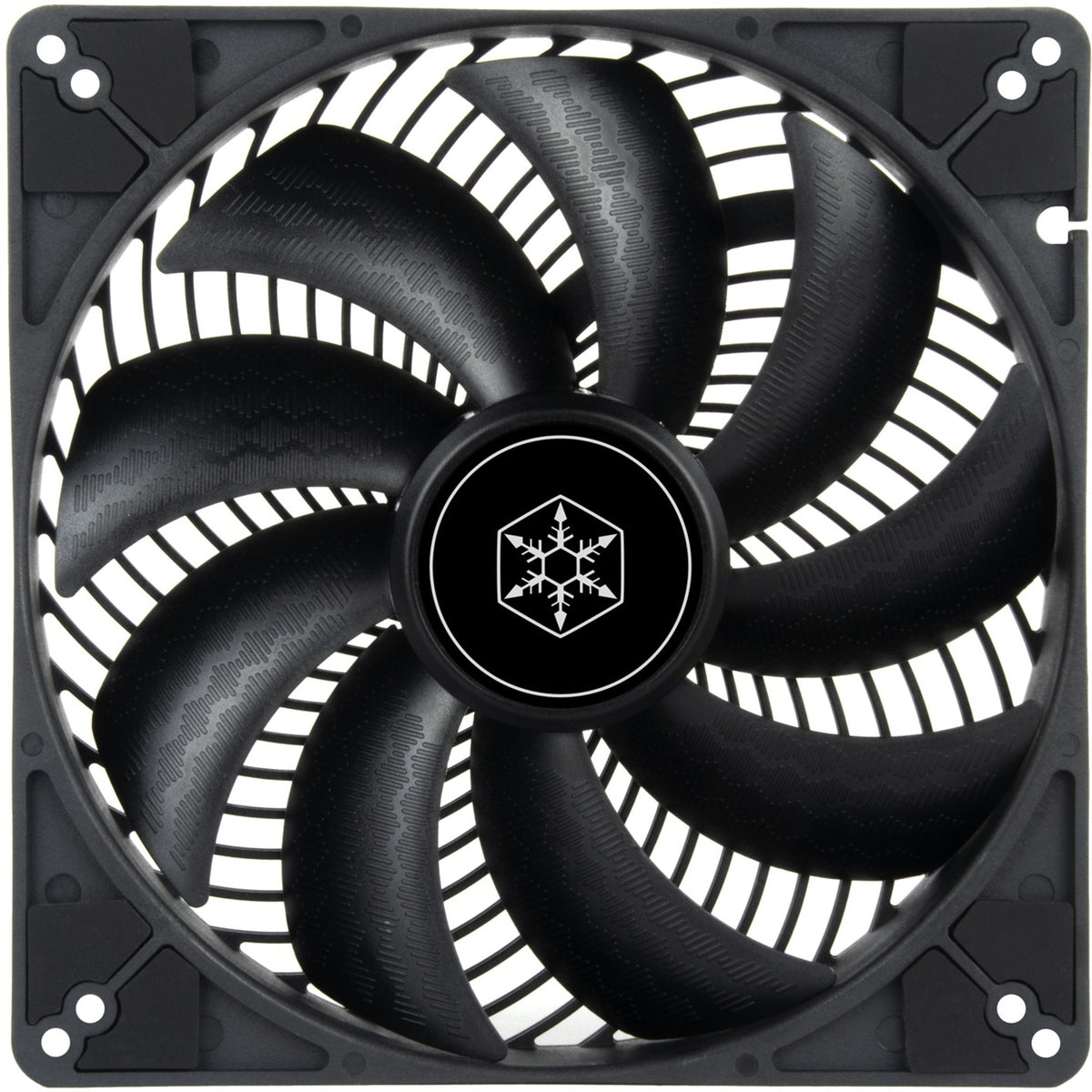 Silverstone Air Penetrator 184i Pro Gehäuselüfter (schwarz, 180 x 180 x 32 mm, PWM)