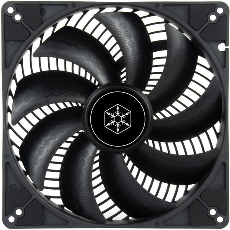 Silverstone Air Penetrator 184i Pro Gehäuselüfter (schwarz, 180 x 180 x 32 mm, PWM)
