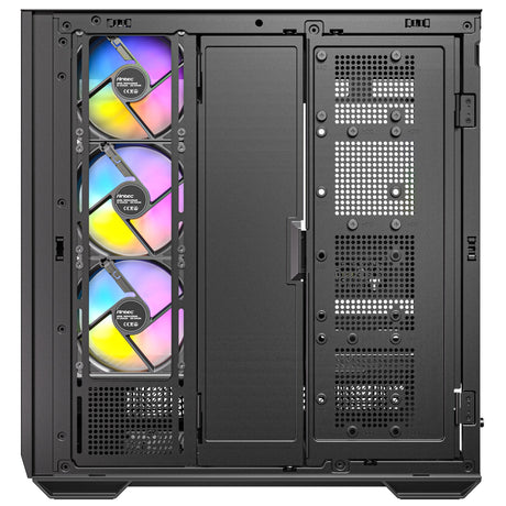 Antec c7 argb Midi-Tower-Gehäuse (schwarz | 2x USB-A | 1x USB-C | gehärtetes Glas)