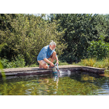 Gardena Schmutzwasserpumpe 20000 Aquasensor Tauch- und Druckpumpen (Edelstahl schwarz, 9044-20)
