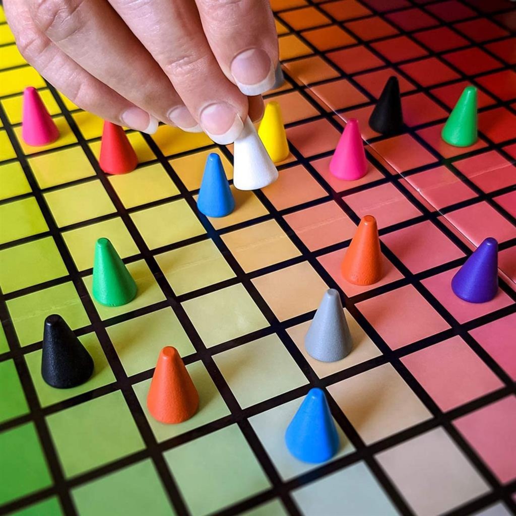 Farben und Hinweise des europäischen Spielernetzwerks