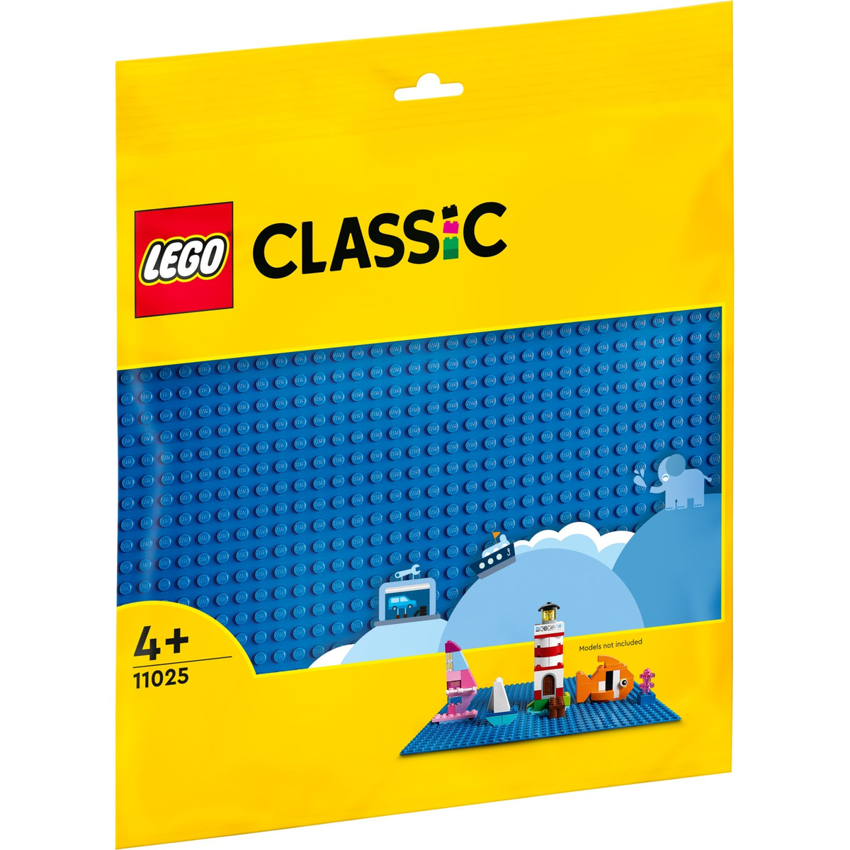 Lego klassische blaue Bauplatte – 11025