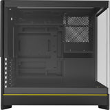 Montech hs02 midi tower behuizing (zwart | 2x usb-a | 1x usb-c | rgb | tempered glass)